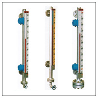 UHZ-517T35　磁翻柱液位計　（防腐型、頂導(dǎo)管304內(nèi)襯PTFE）